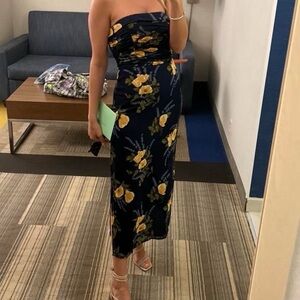 Reformation Lore Strapless Dress sz 2